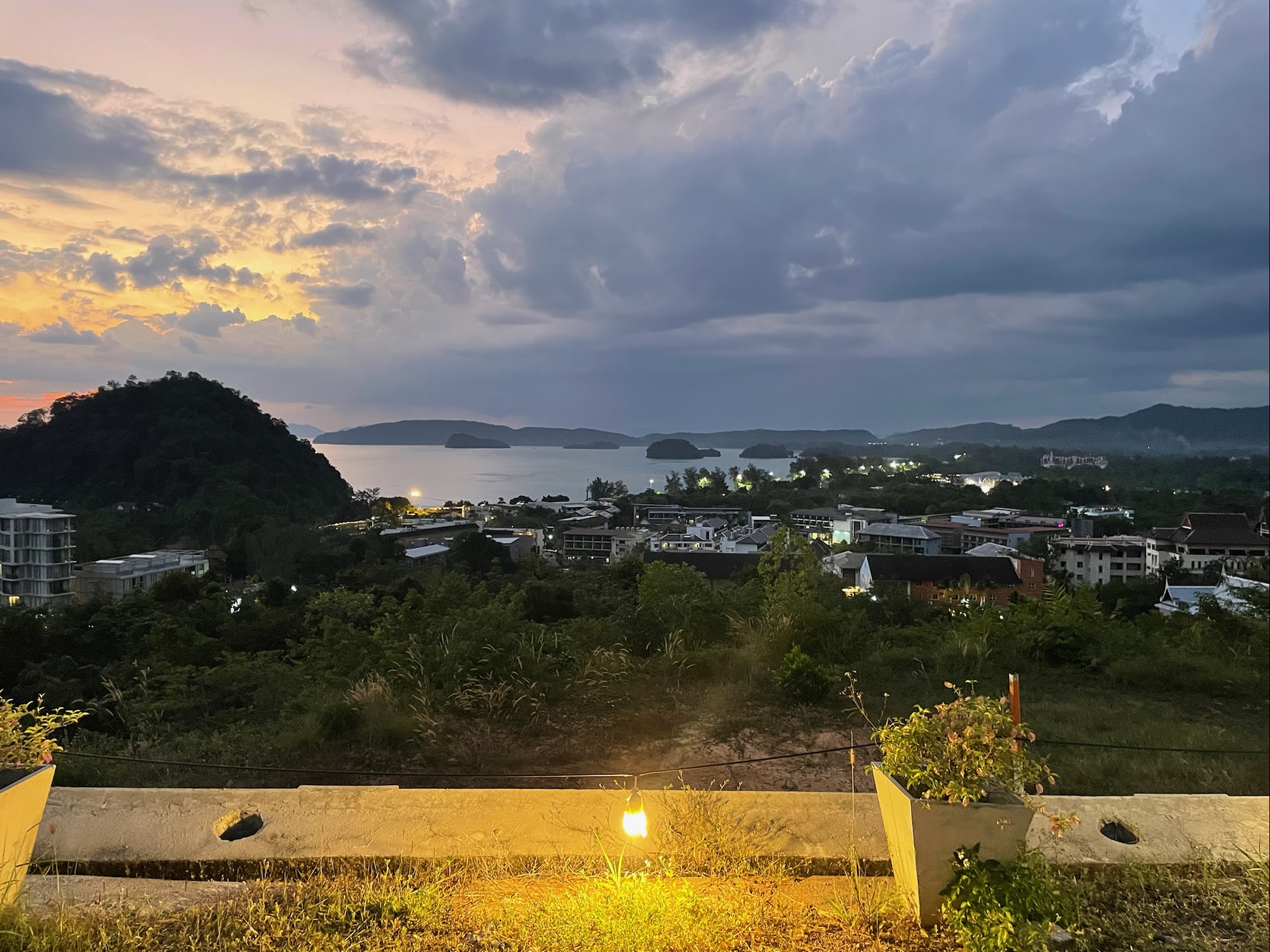 Best coffee shops in Krabi with stunning views Best coffee shops in Krabi.
Hill Top, Ao Nang, Krabi looking over the Andaman Sea