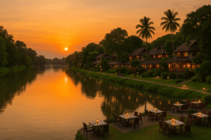 The Ultimate Chiang Mai Travel Guide: Plan Your Perfect 5-Day Trip Scenic riverside view along the Ping River in Chiang Mai at sunset